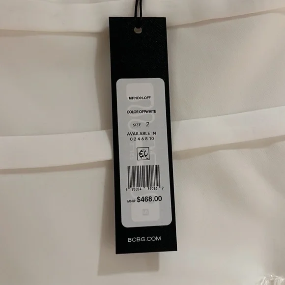 BCBG White Gown - Picture 5 of 12